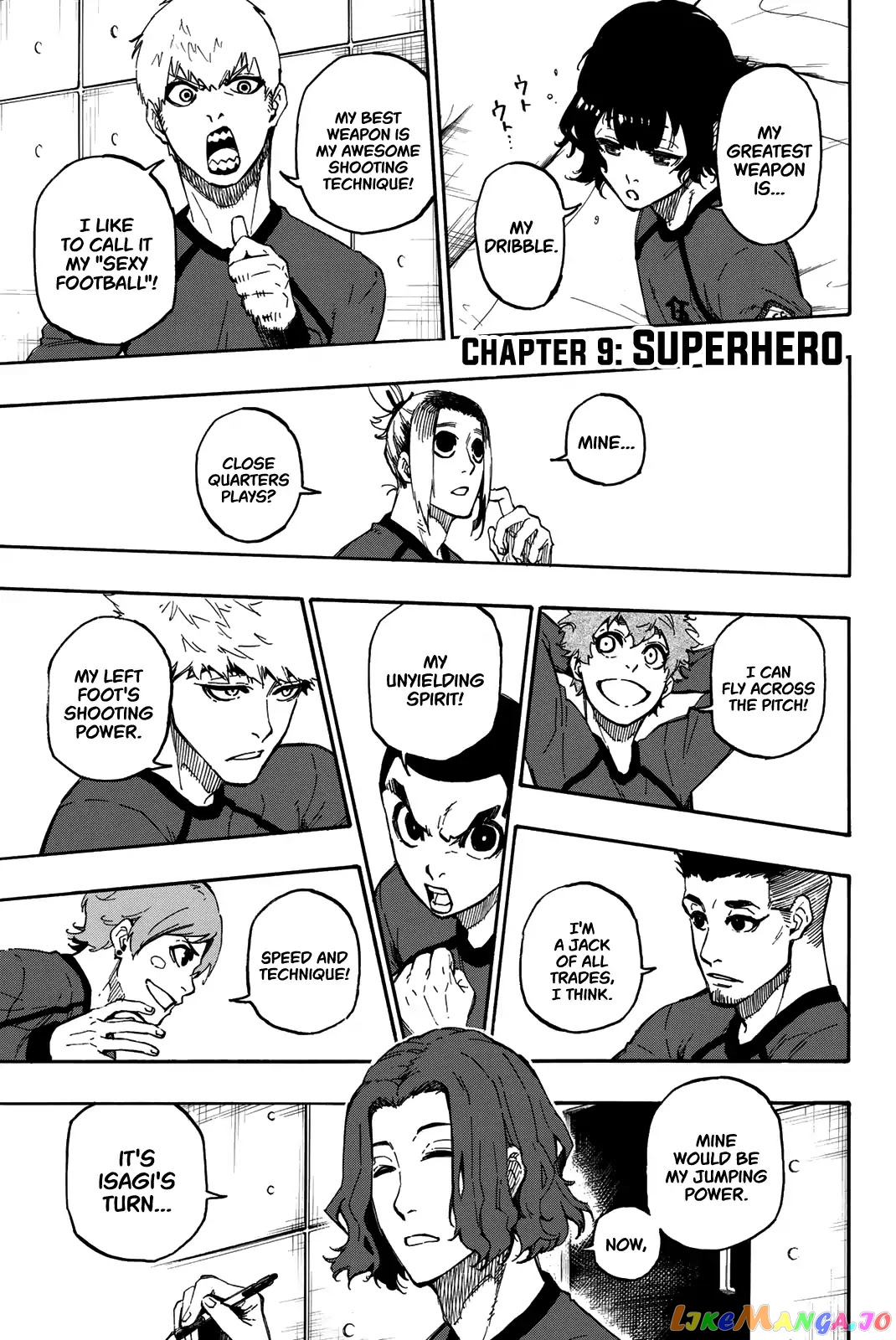 Blue Lock Chapter 9 image 02