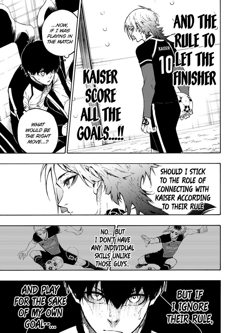 Blue Lock, Chapter 161