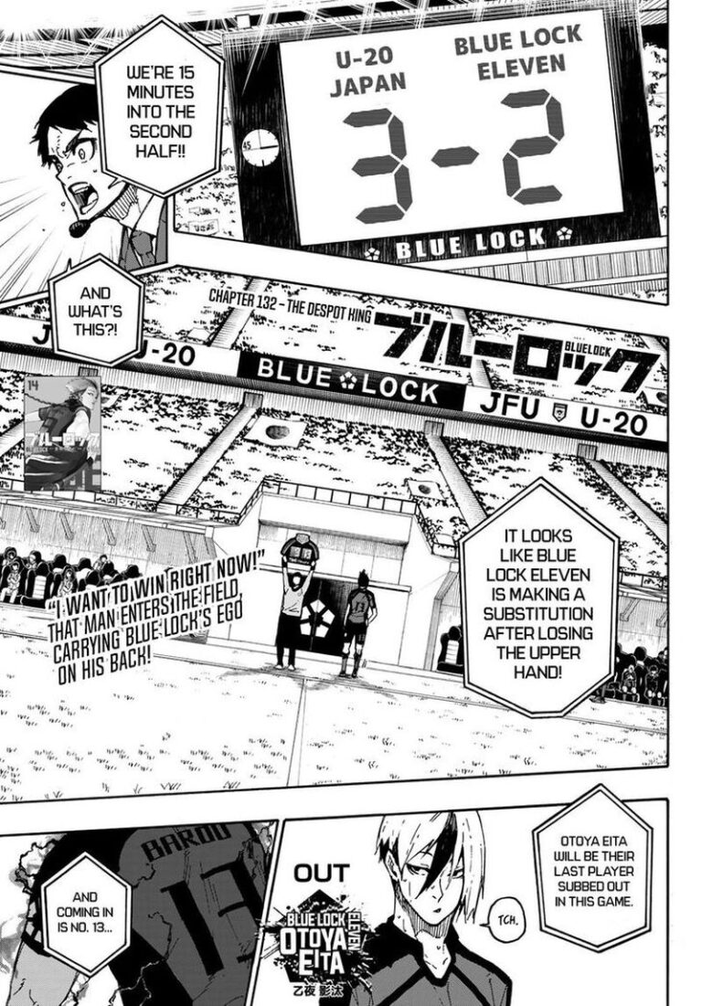 Blue Lock Manga Chapter 132