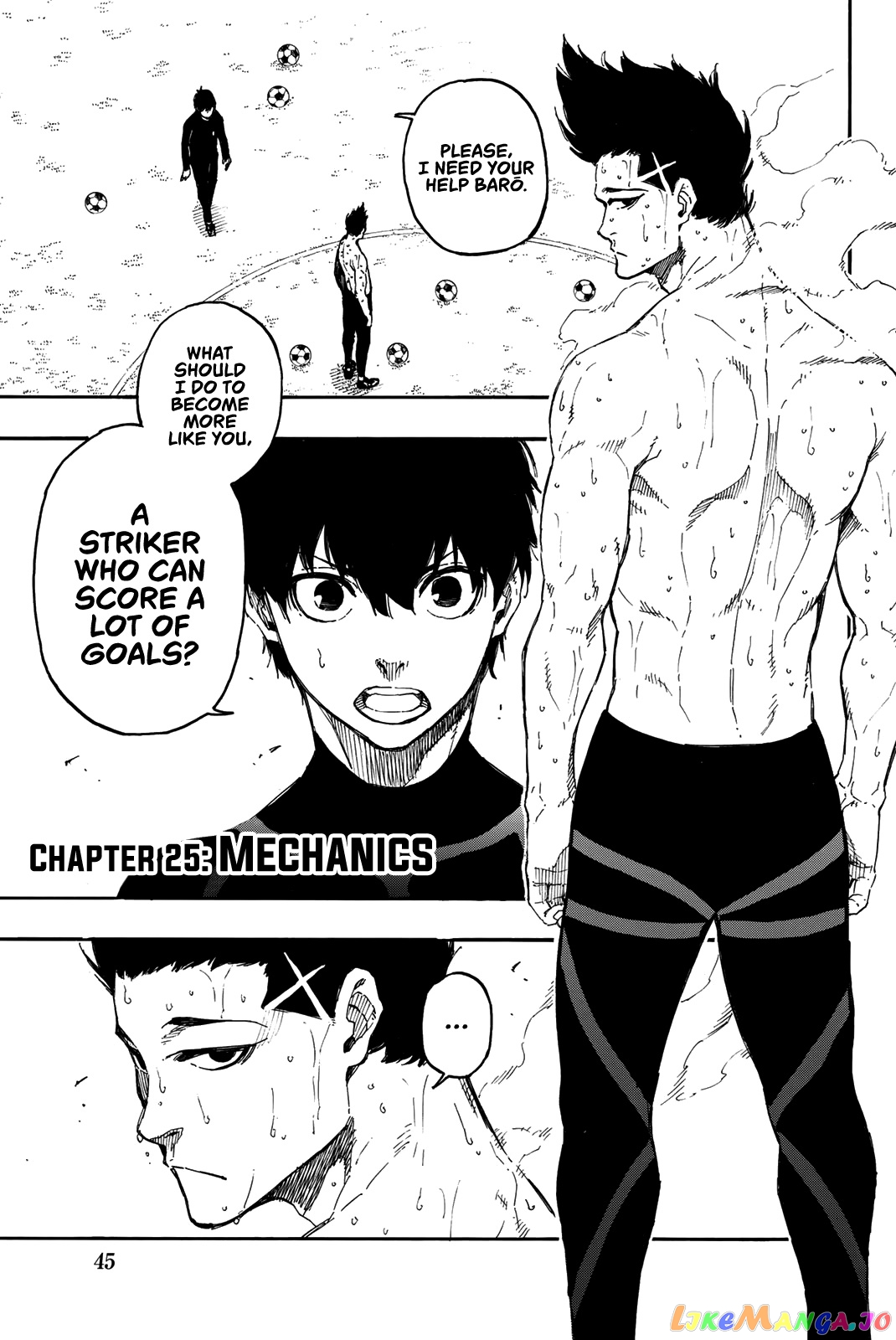 Blue Lock Manga Chapter 25