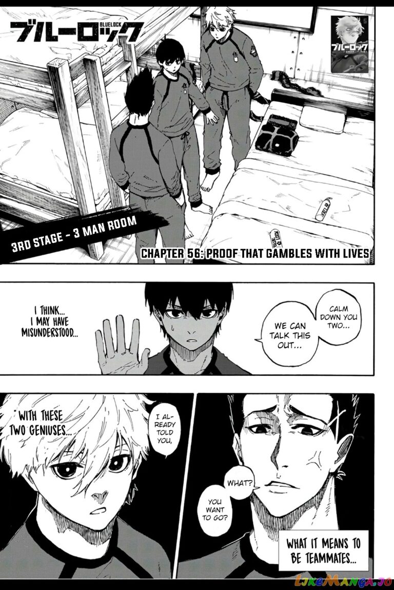 Blue Lock Manga Chapter 56
