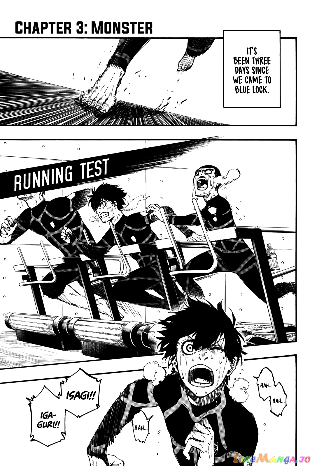 Blue Lock Manga Chapter 3