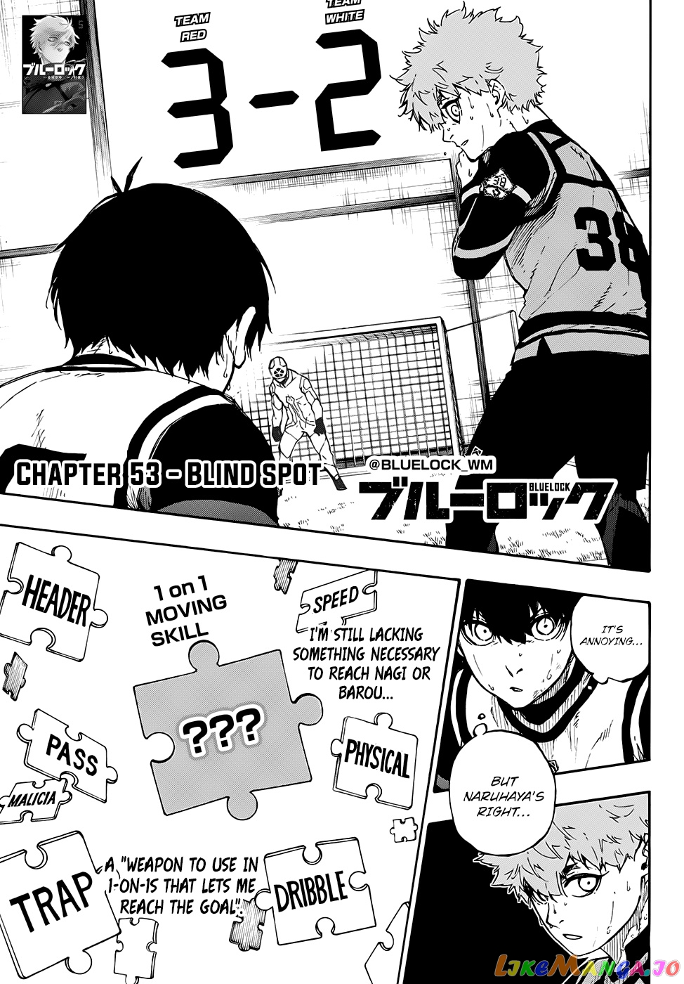 Blue Lock Manga Chapter 53