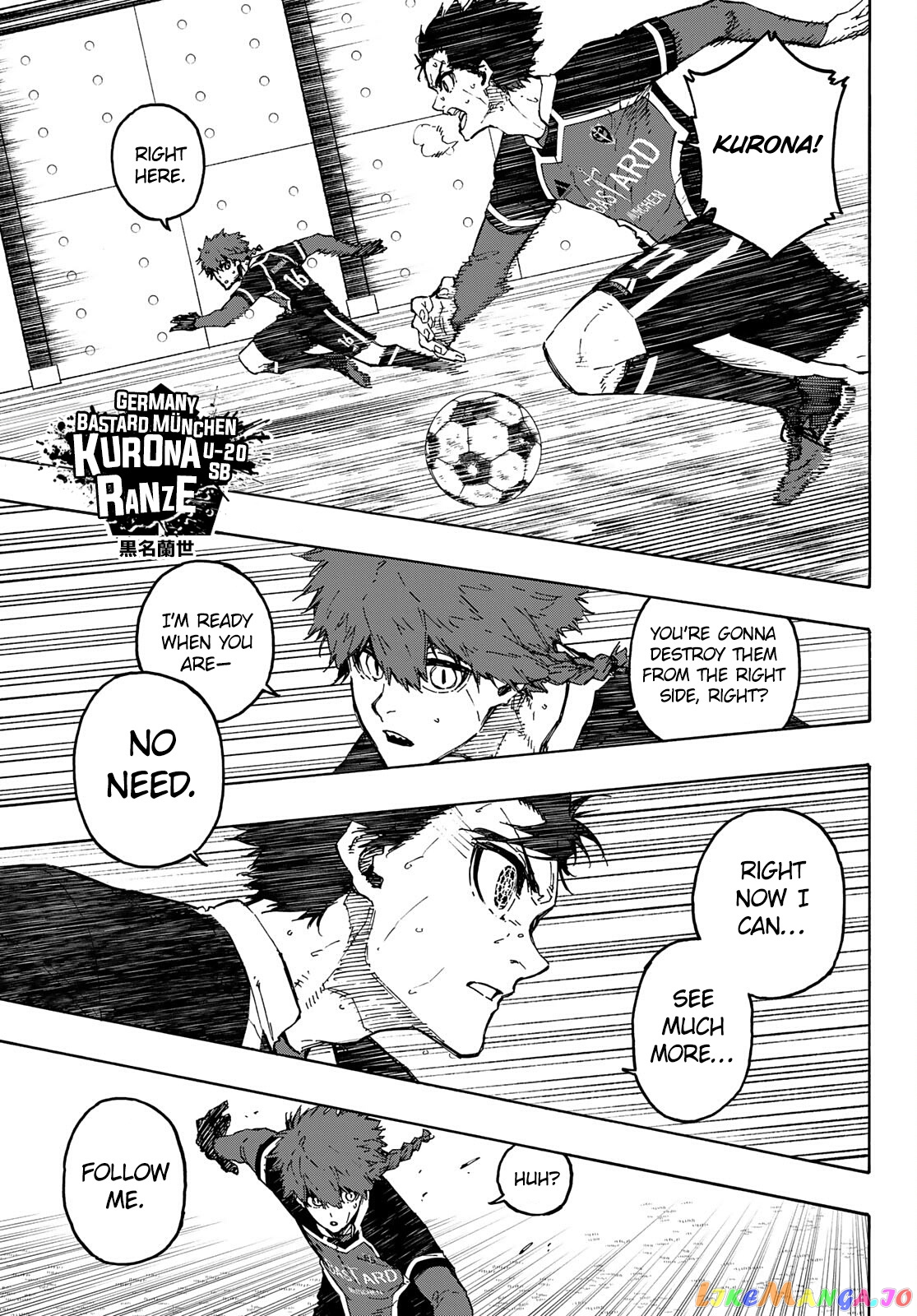 Blue Lock Chapter 184 image 04