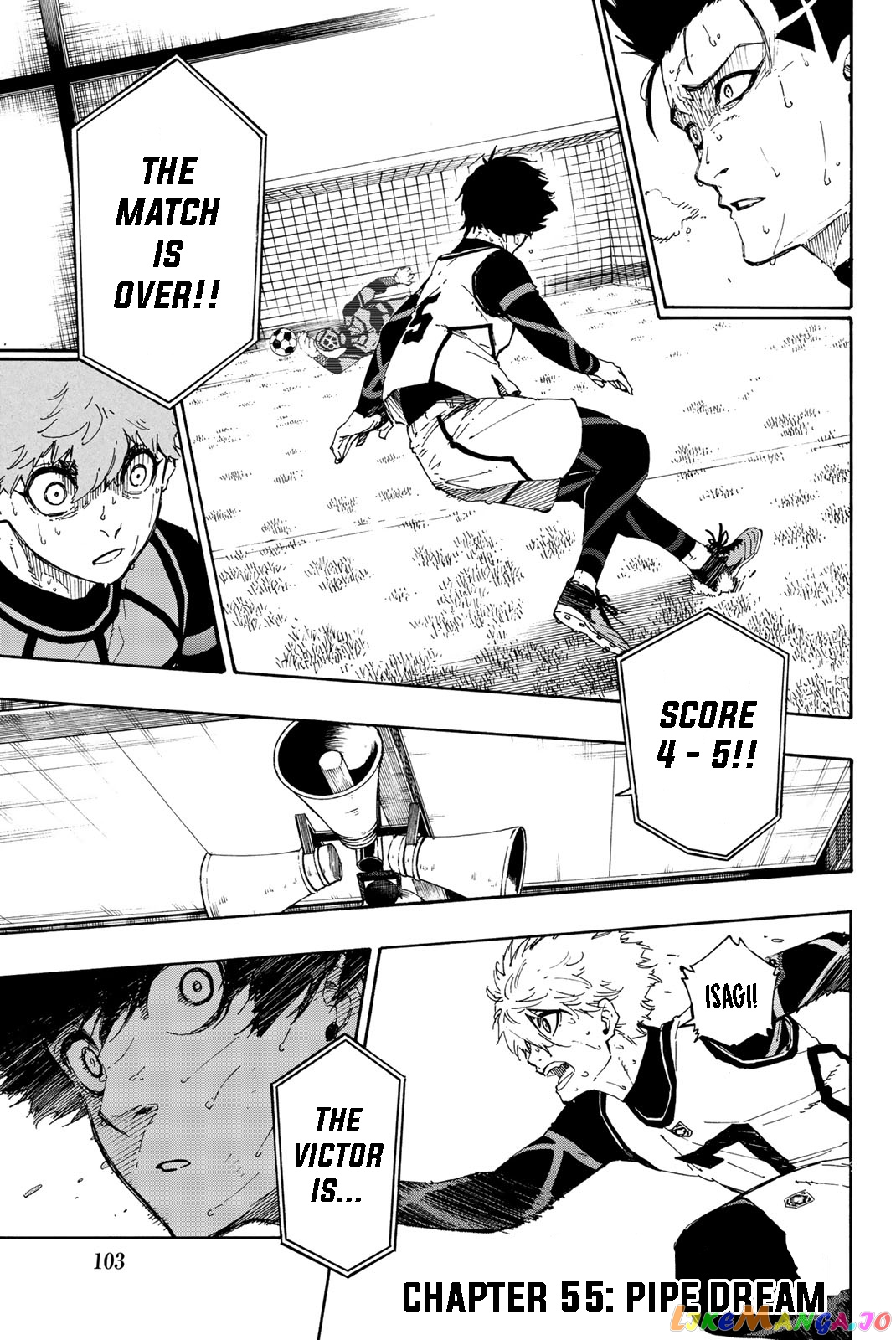 Blue Lock Manga Chapter 55