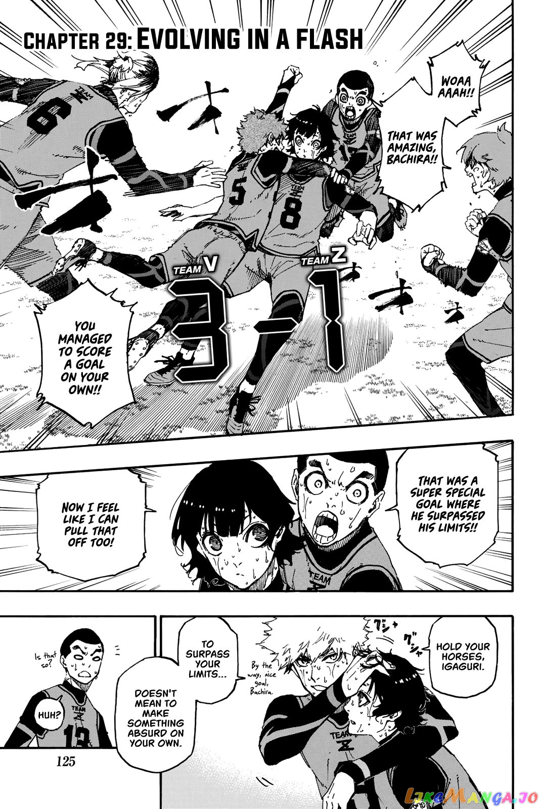 Blue Lock Manga Chapter 29