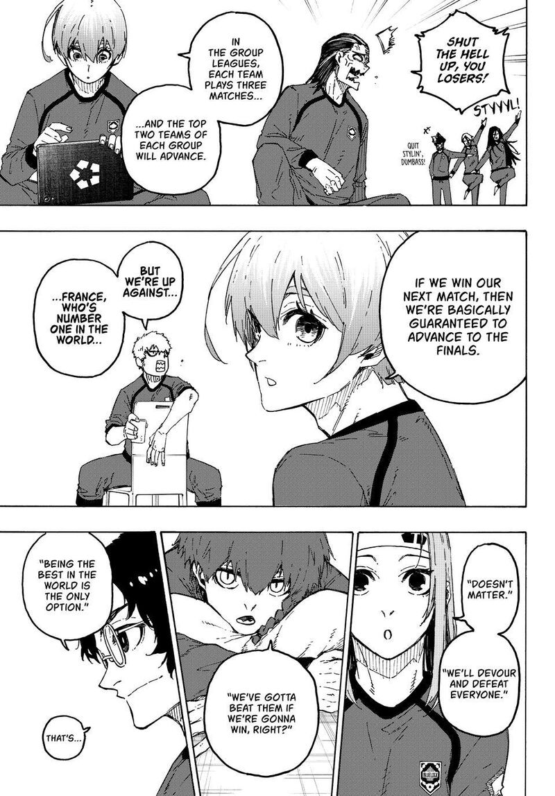 Blue Lock, Chapter 329