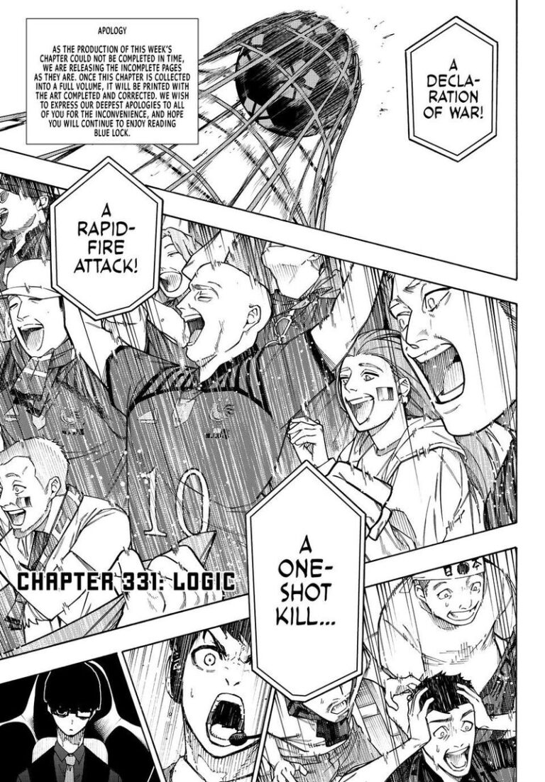 Blue Lock Manga Chapter 331