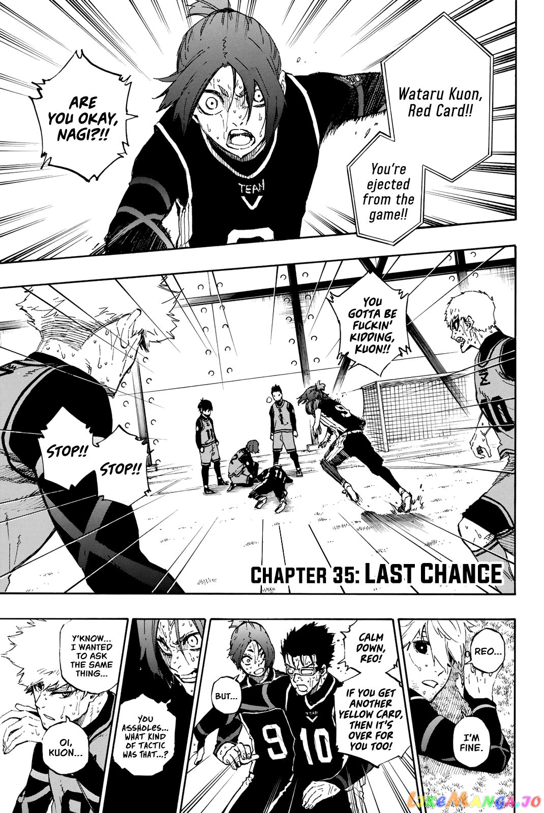 Blue Lock Manga Chapter 35