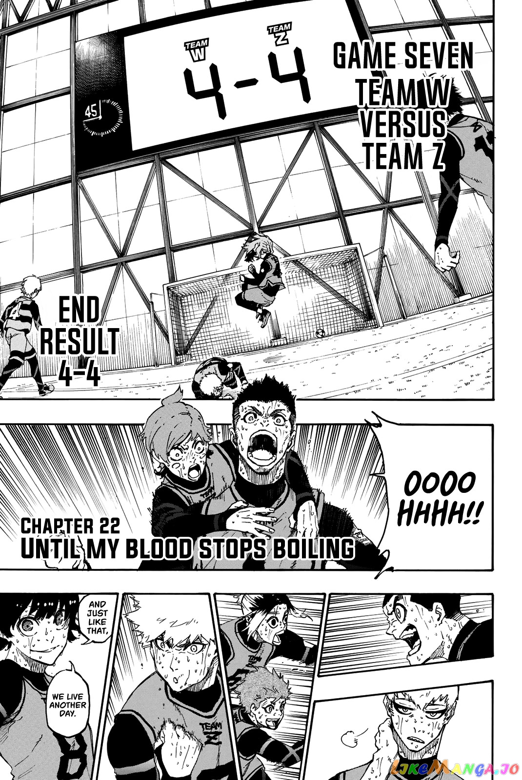 Blue Lock Manga Chapter 22