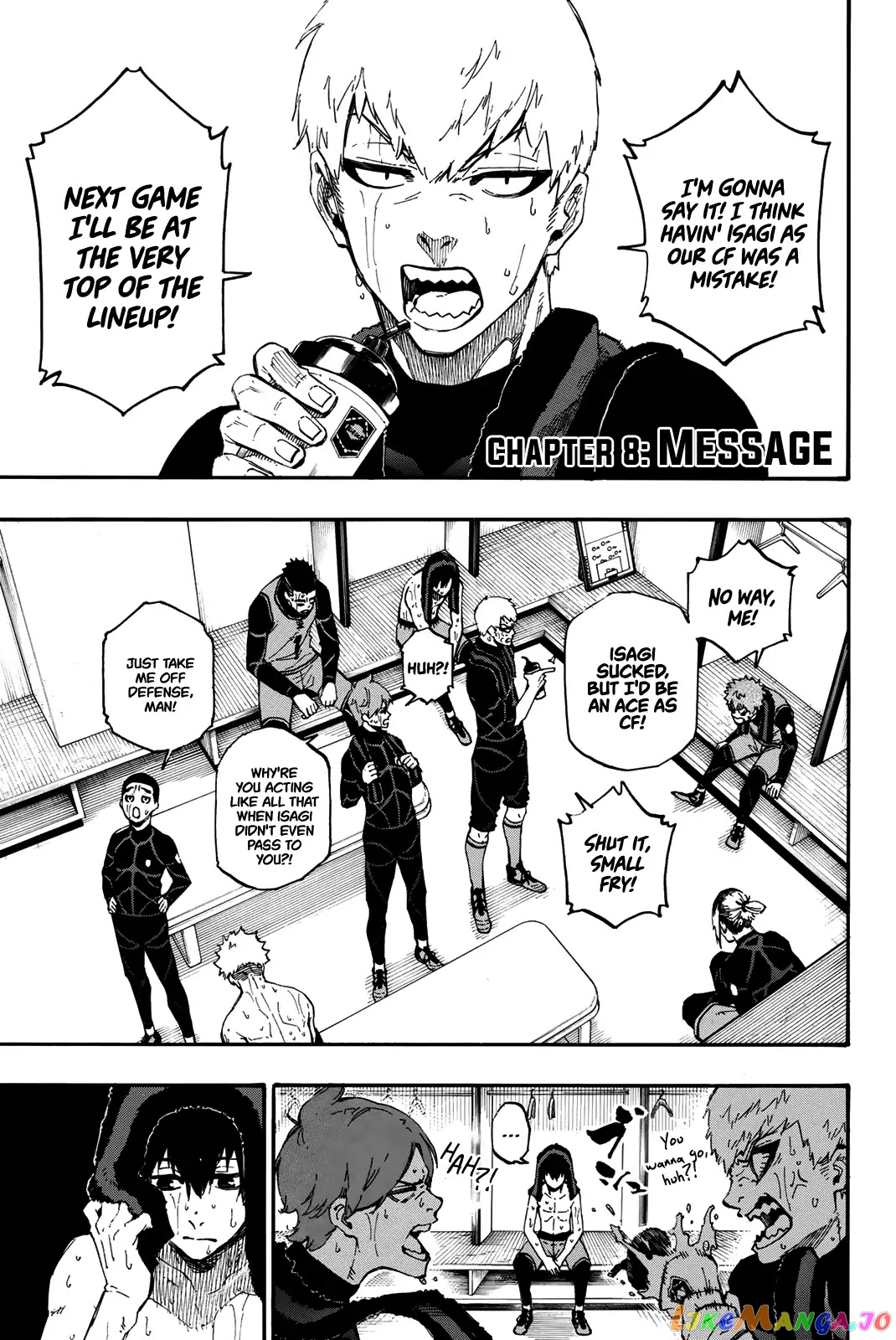 Blue Lock Manga Chapter 8