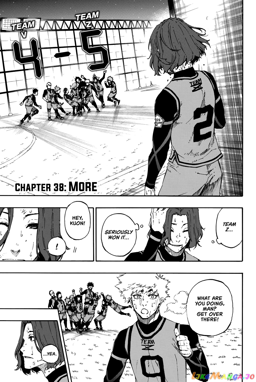 Blue Lock Manga Chapter 38