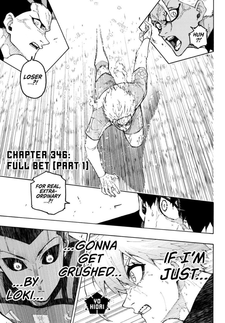 Blue Lock Manga Chapter 346
