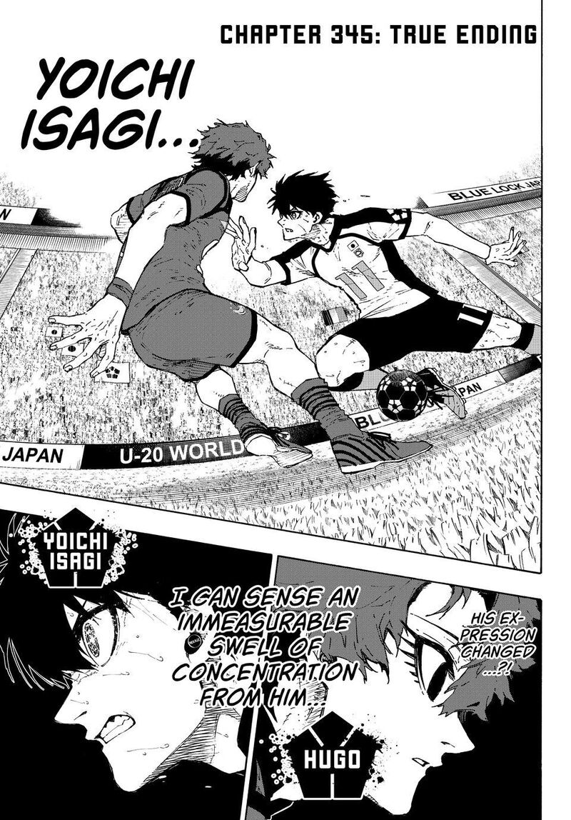 Blue Lock Manga Chapter 345