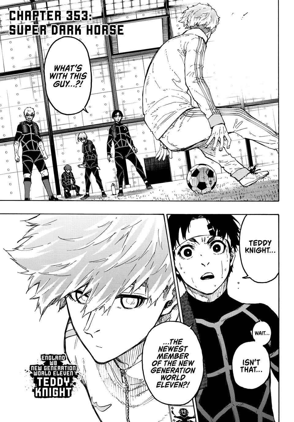 Blue Lock Chapter 353 page 0