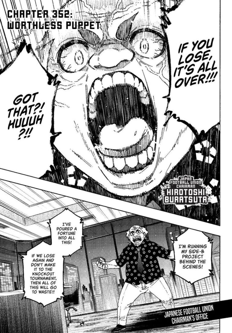Blue Lock Manga Chapter 352
