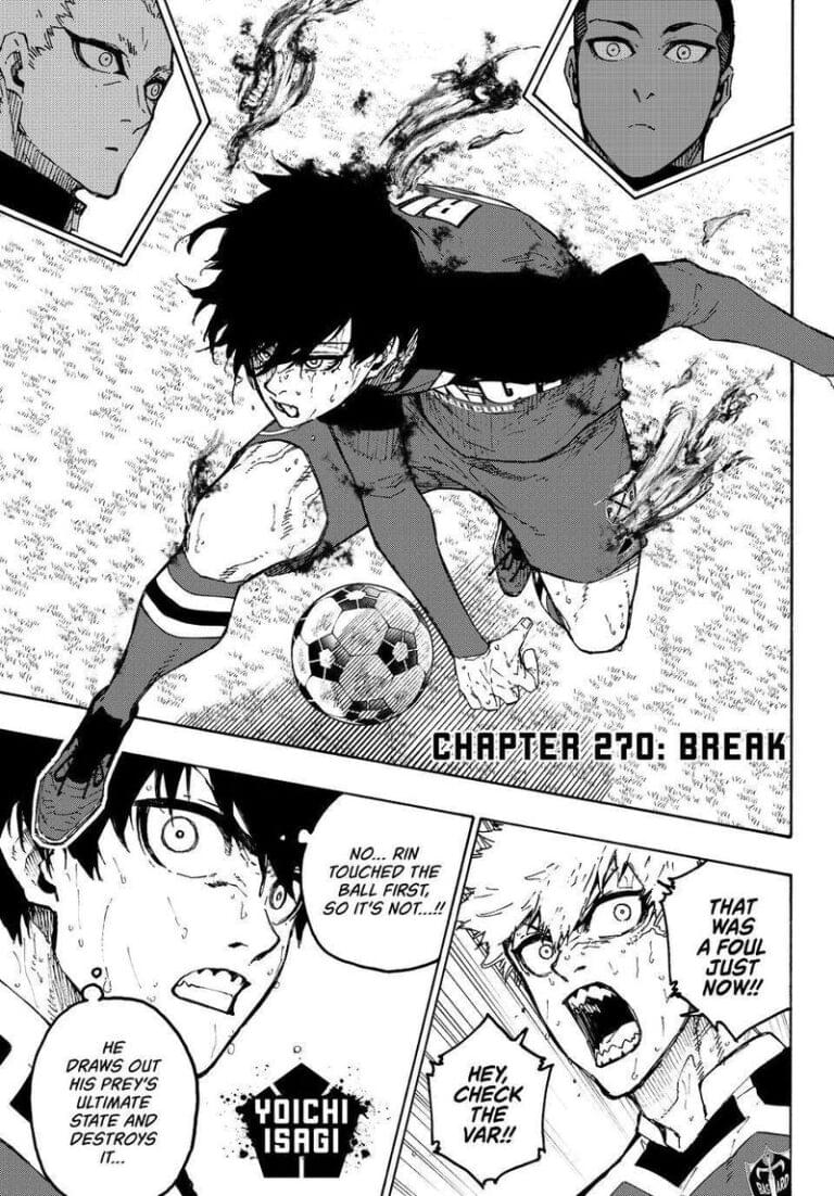 Blue Lock Manga Chapter 270