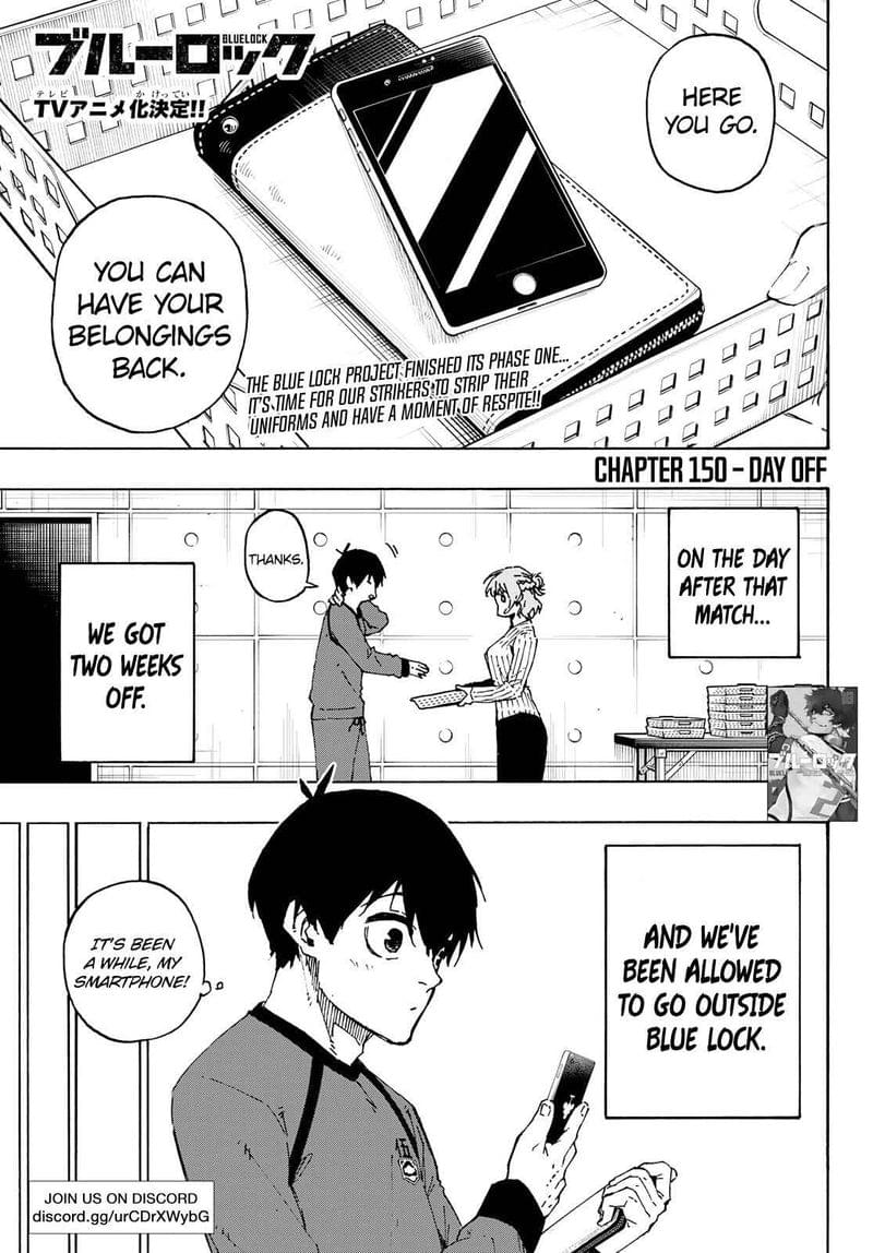 Blue Lock Manga Chapter 150