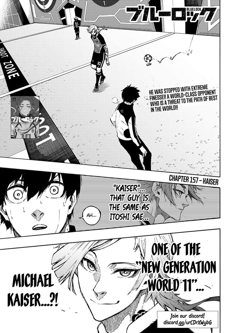 Blue Lock Manga Chapter 157